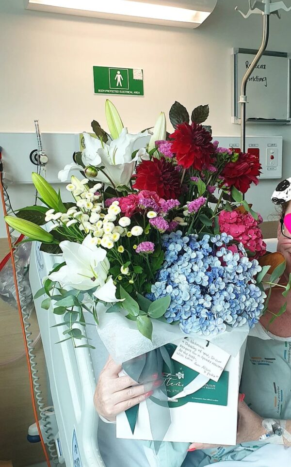 Hospital flower collection